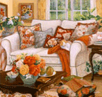 Susan Rios' painting "Grateful for Home"