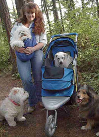 Randi and some of her loves.