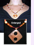 Carnelian Peephole Necklace
