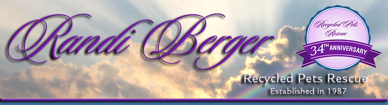 Randi Berger's Recycled Pets Rescue